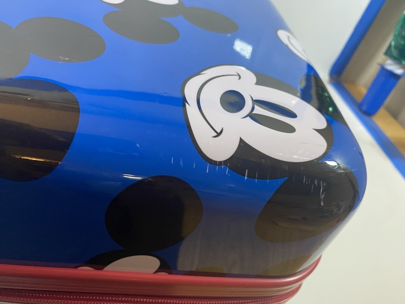 Disney Mickey Mouse Hard Body Spinner Rolling Suitcase 16" Multicolor gallery