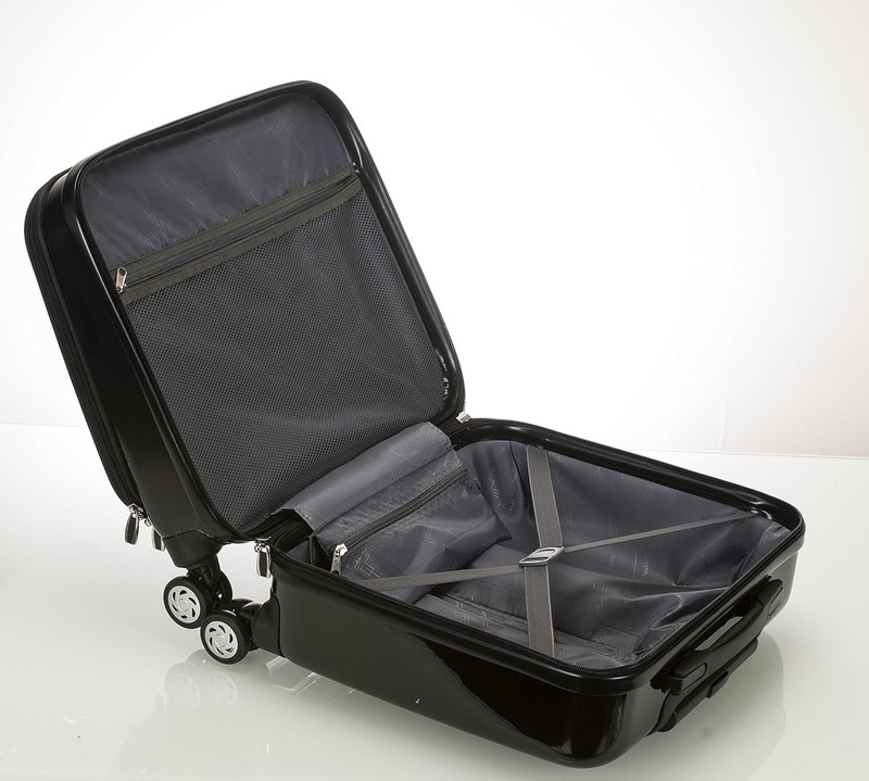 Revolution Hardside Rolling Computer Case, Carry-On, Black gallery