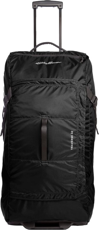 Eddie Bauer Traverse Luggage,Roller Wheels,Telescoping Handle 31" Black w/handle gallery