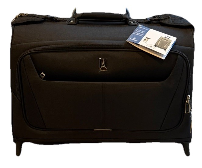 Travelpro MaxLite 5 22″ Rolling Carry On Suitcase Garment Bag Soft-Side Black