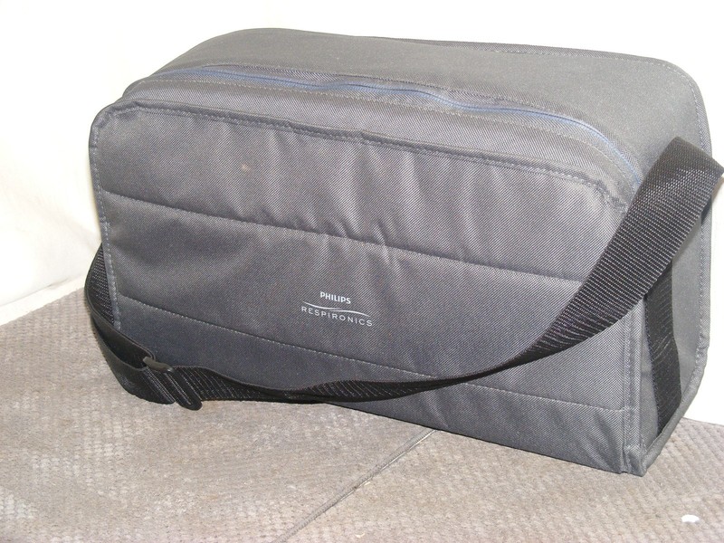 PHILIPS RESPIRONICS TRAVEL CARRY/STORAGE BAG WITH SHOULDER STRAP**NICE*FREE SHIP
