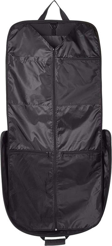 Amazon Basics Tri-Fold Garment Bag - Navy Blue, 40-Inch - new gallery