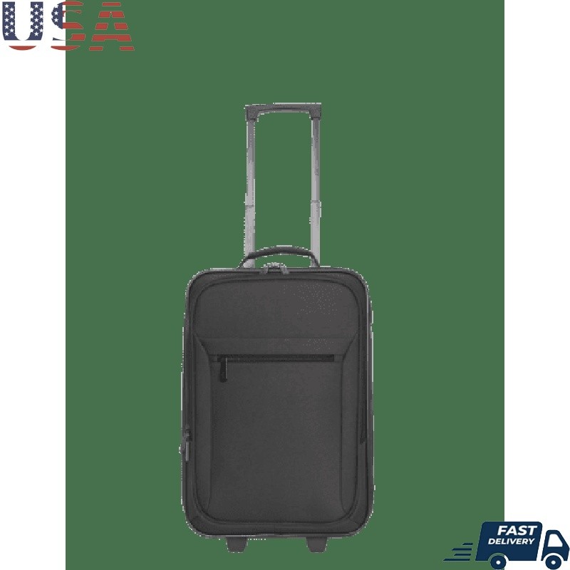18 Inch Softside Carry On Luggage Pilot Case Travel Bag Lightweight TSA Approved