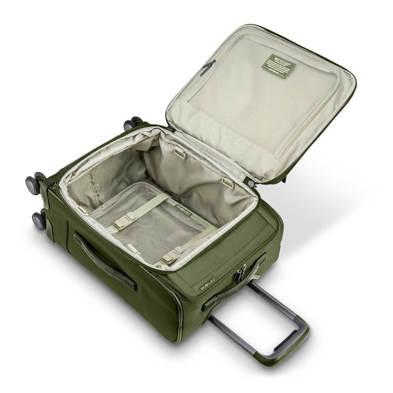 SAMSONITE LINEATE SOFTSIDE EXPANDABLE LUGGAGE WITH SPINNER WHEELS Carry-on GREEN gallery