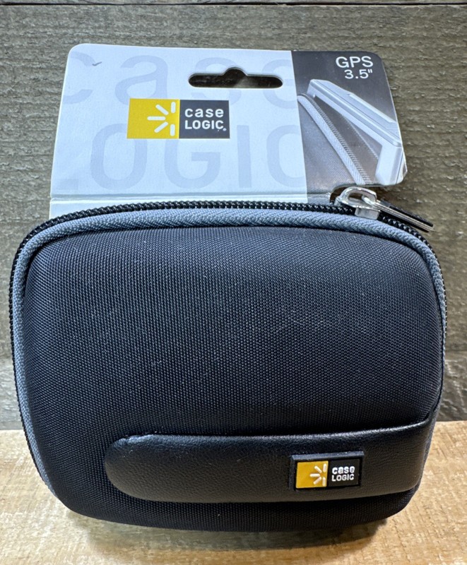 New With Tag Case Logic Consumer Electronic GPS 3.5″ Black Fabric Case GPSP3