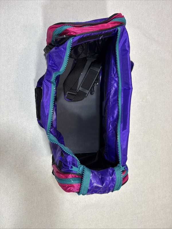 Vintage 80s/90s Beyond Performance Multi Color Gym/Duffle Bag With Original Tag gallery