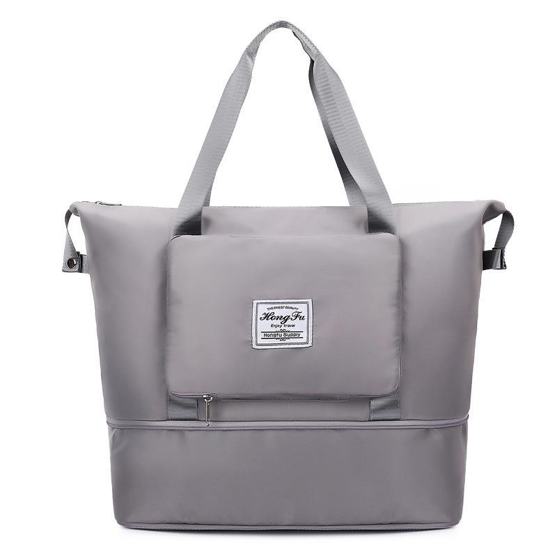 Waterproof Foldable Travel Bag Large Capacity Expand Luggage Organizer Handbag