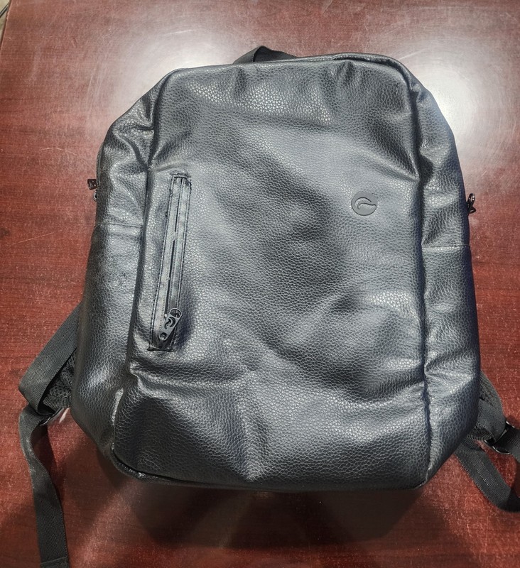 Skunk SK9 Backpack Smell Proof & Weather Resistant with Lock BLACK Leather