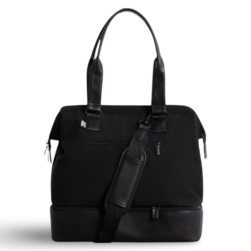 BÉIS The Convertible Mini Weekender – Black