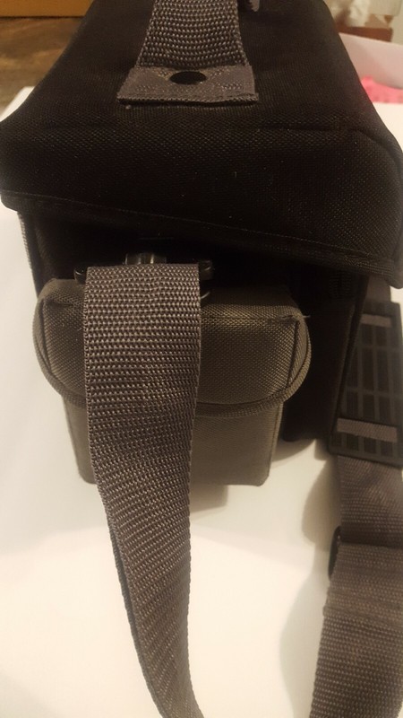 RYKA Padded Camera BAG w/ Strap & Multiple Compartments, Black Travel Fanny Pack gallery