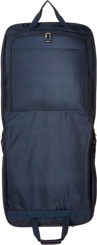 Amazon Basics Tri-Fold Garment Bag - Navy Blue, 40-Inch - new gallery