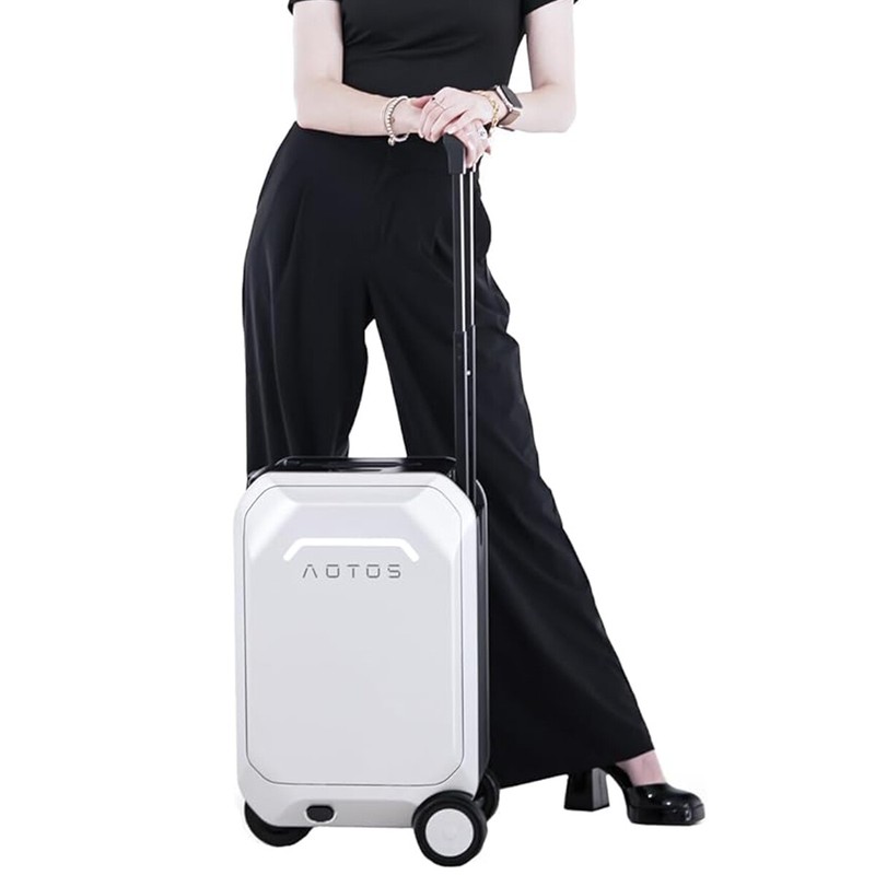 20" ELECTRIC LUGGAGE SCOOTER RIDEABLE SUITCASE 31L SMART CARRY ON W/APP CONTROL gallery