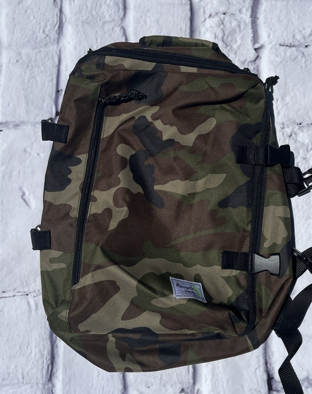 CAMO Rangeland Backpack Lightweight Travel Laptop Pocket Meets ISTA Standards