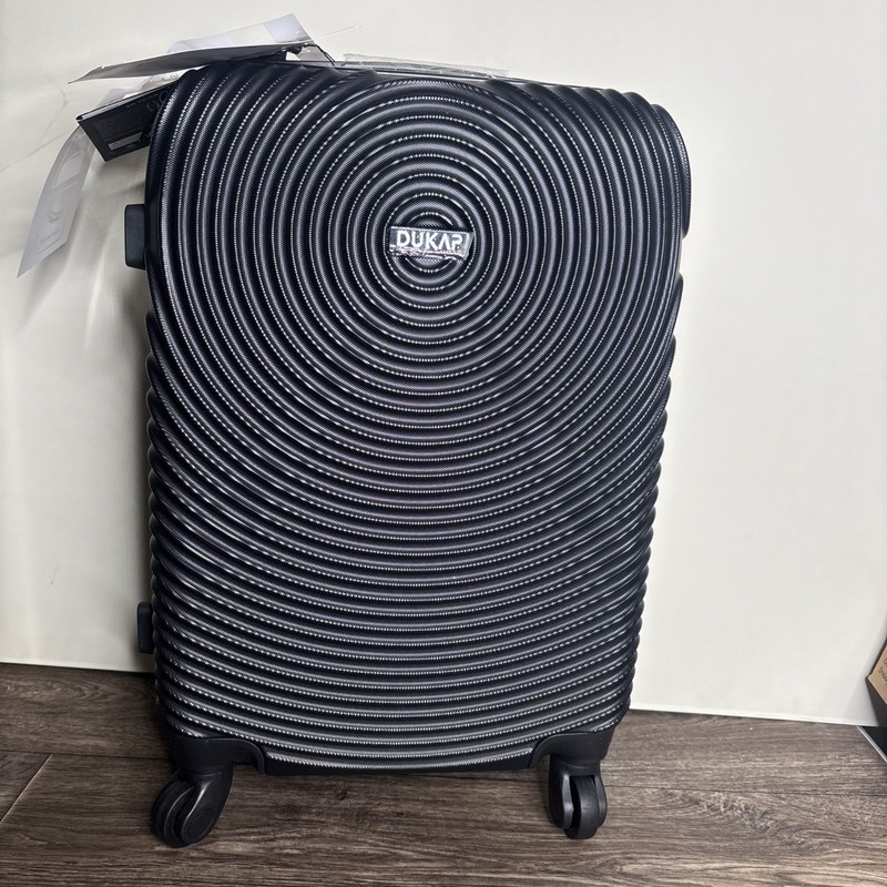 DUKAP InUSA Inception Lightweight Hardside Spinner 20 in. Carry-On Black