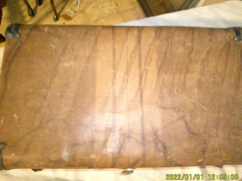 OLD WEATHERED HARDSHELL SUITCASE CRAFT PROJECT gallery