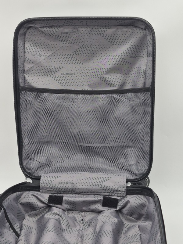 Samsonite ZipLite 4.0 Carry On Spinner Suitcase Silver USB Port Small 17x12 EUC gallery