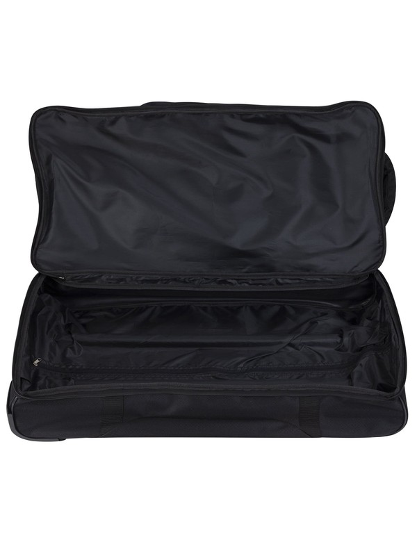 36" 2-Section Drop-Bottom Rolling Duffel, Black gallery