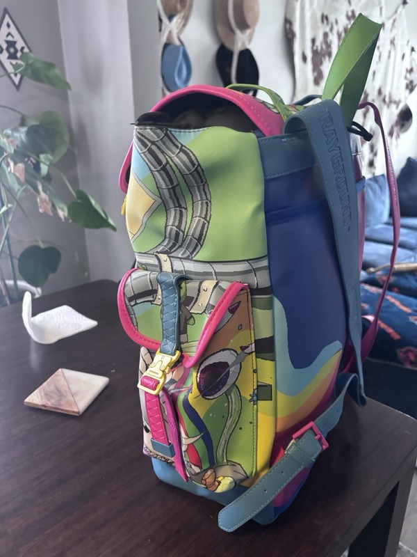 Pre Owned Limited Edition Sprayground Monte Carlo Bag-Multicolor gallery