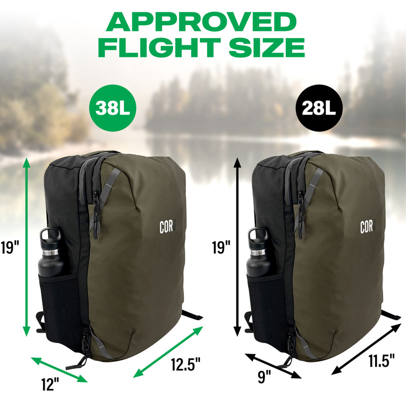 Carry On Travel Backpack | The Island Hopper by COR Surf gallery
