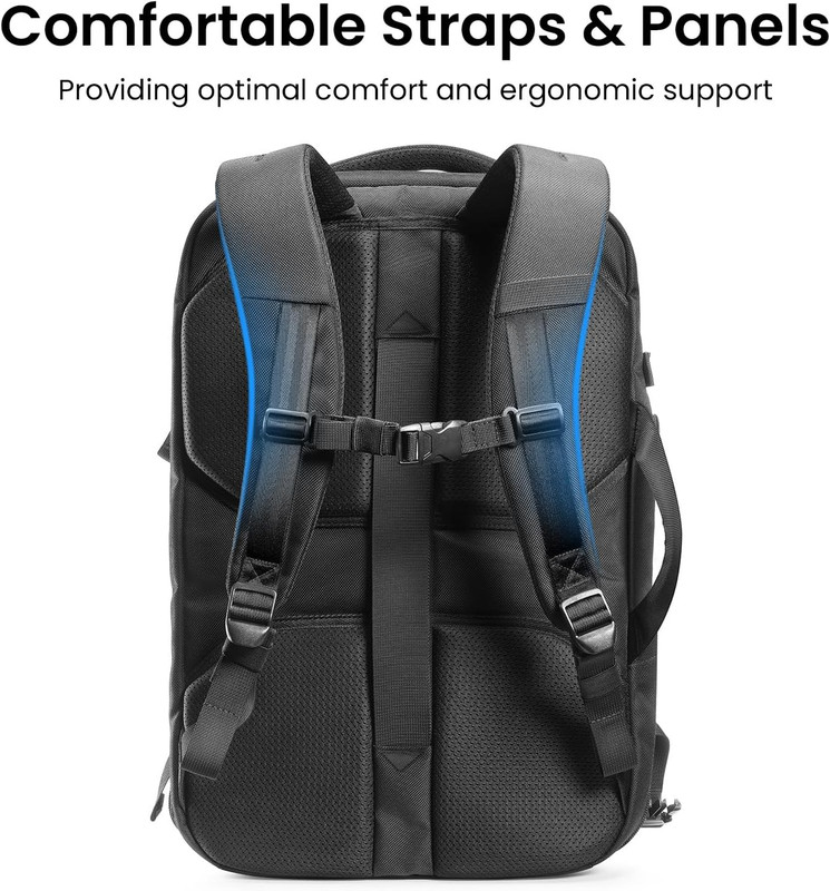 Travel Backpack 40L, TSA Friendly Flight Approved Carry-On Luggage Hand Water-Re gallery