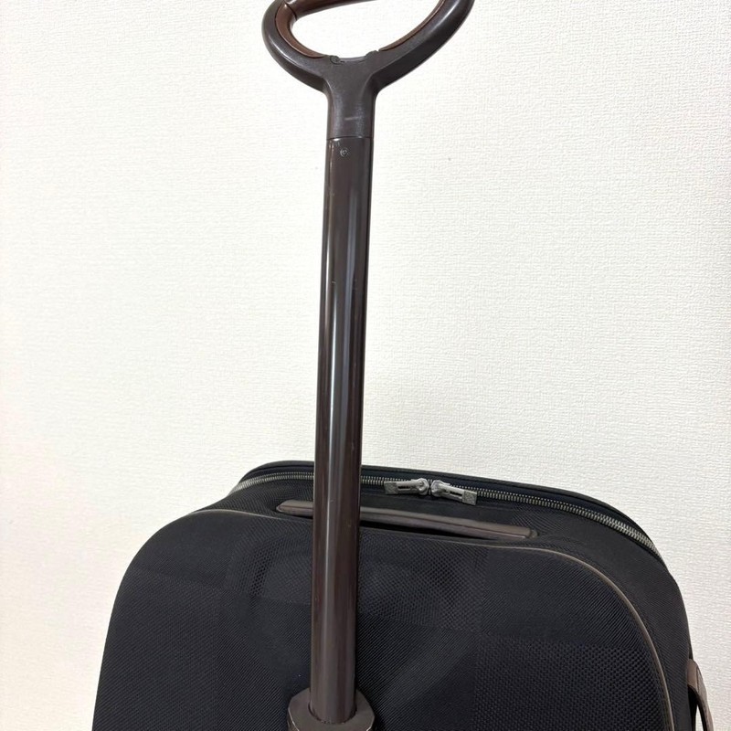 Authentic LOUIS VUITTON Conquerane 65 Damier Jean luggage bag Suitcases Black gallery