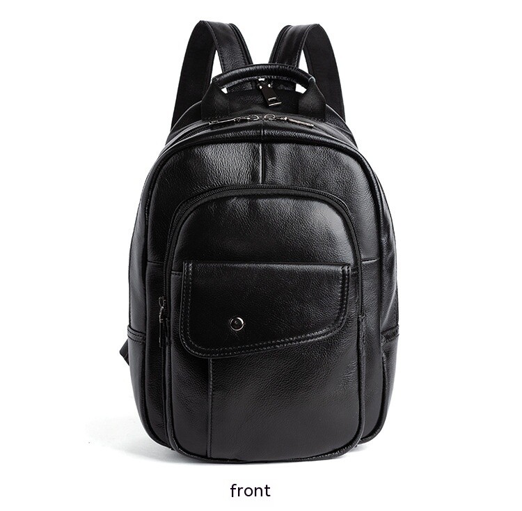 Travel Multifunctional Men's First Layer Cowhide Bag gallery
