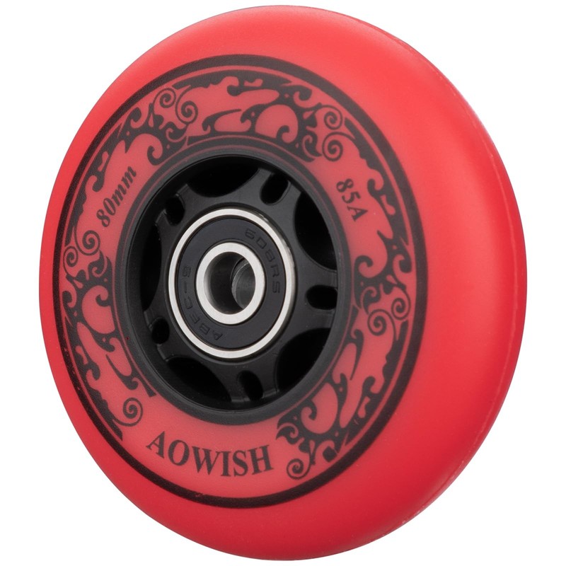 8Pack Inline Skate Replacement Wheels 85A Outdoor Asphalt Formula Roller Blad... gallery