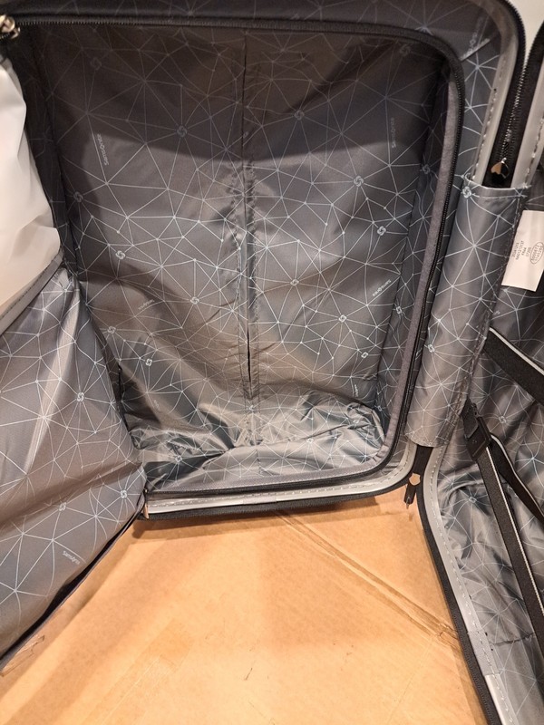Samsonite Allston LTD 2-Piece Hardside Spinner Luggage Set Silv 29inche w/wheels gallery