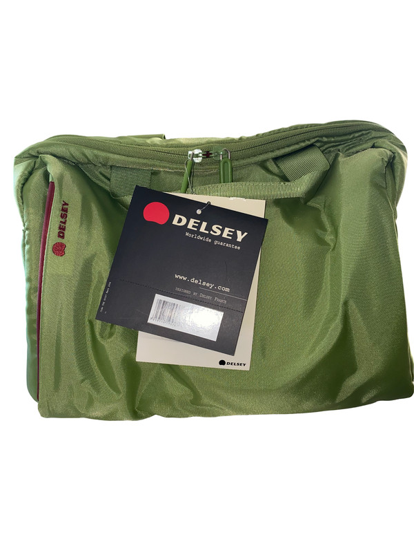 Delsey Reporter Compatible System Trolley 16L Green/Green