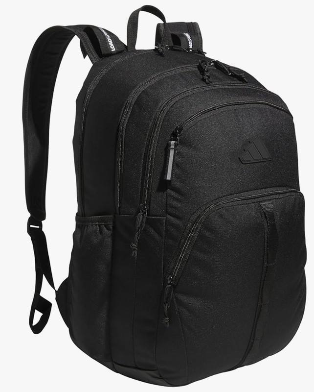 Adidas Prime 7 Backpack LoadSpring Tech Friendly 16″ Laptop Water Resistant OSFA