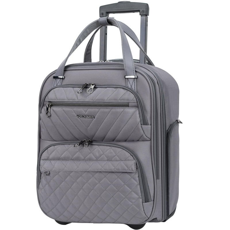 Carry On Underseat Multi-functional, 16-inch Underseater Lightweight Overnigh…