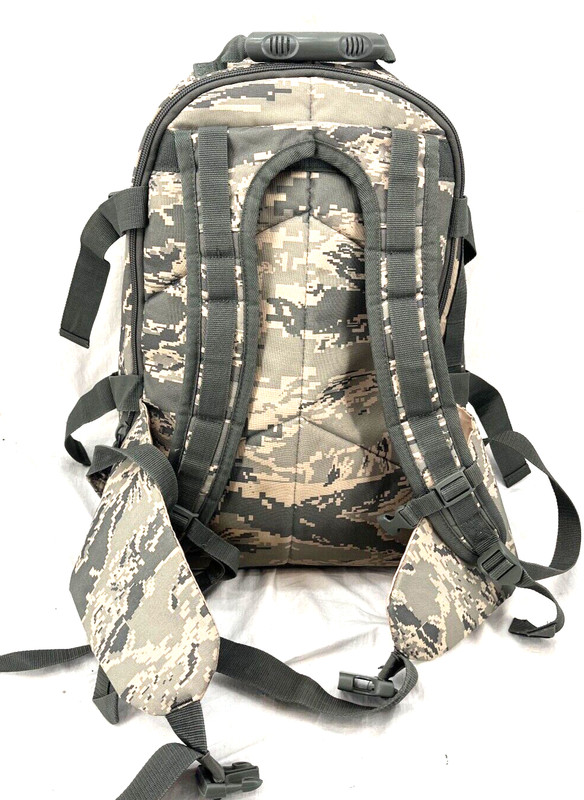 Code Alpha Tactical Military ABU Camouflage Multi-Pocket Strap Bag Backpack gallery