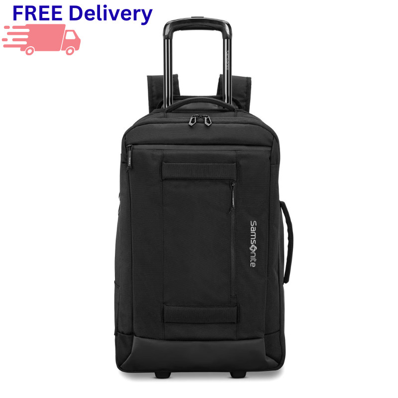 Samsonite Convertible Wheeled Backpack Rolling Laptop Travel Carry-On Bag New gallery