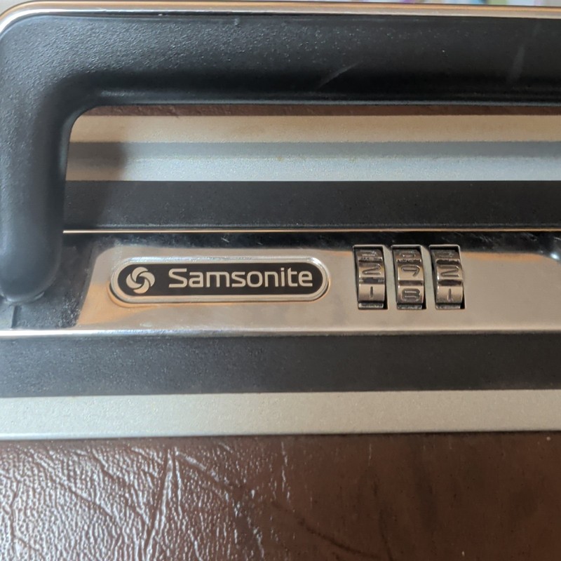Samsonite Brown Solid Business Case with Locking Feature gallery