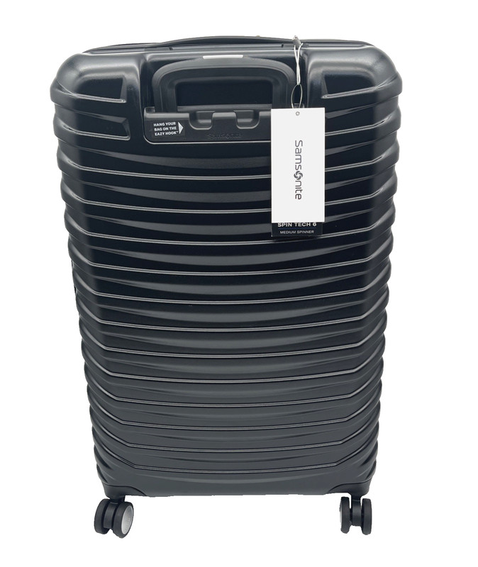 Samsonite Spin Tech 6 Medium Spinner Black NWT gallery