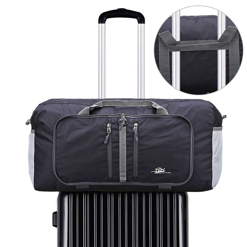 For Camping Rolling Packable Large Gym Luggage Duffle Bag Foldable Waterproof gallery