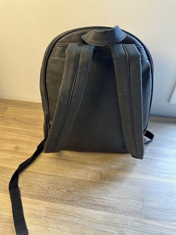 Harry Potter Hogwarts Faux Leather Backpack – Black – Used gallery