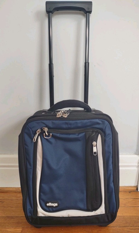 eBags TLS Mother Lode Mini 21″ Wheeled Duffel Rolling Carry On Luggage Black