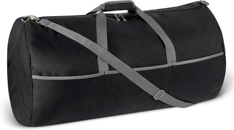 32.4″ Extra Large Foldable Nylon Duffel Bag Travel Storage 150L Black