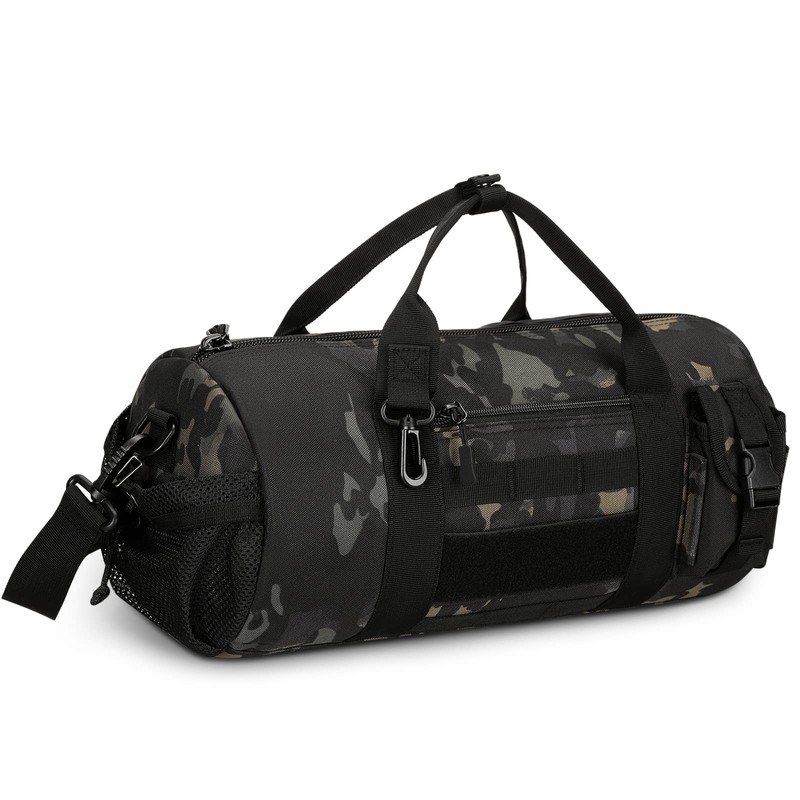 Small Tactical Duffle Bag MOLLE Handbag Gear Military Travel Carry On Shoulde…