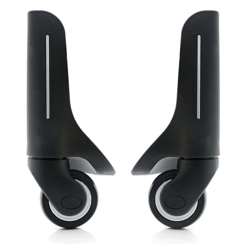 2pcs Replacement Luggage/Suitcase Spare Swivel Rear Wheel 360° Spinner W032-A