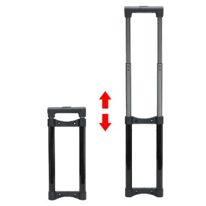 DIY Suitcase Telescopic Handle Spare Parts 32inch Long Stretchable gallery