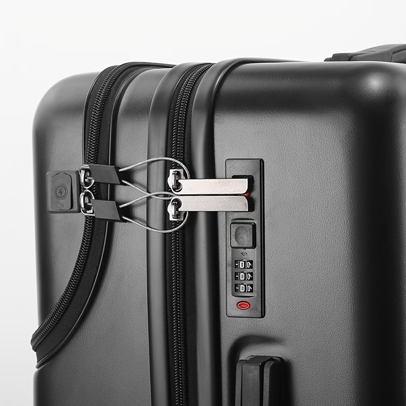 1pc 20 Inch Luggage, Travel Function Tool, with lock, cup holder, charger, etc. gallery