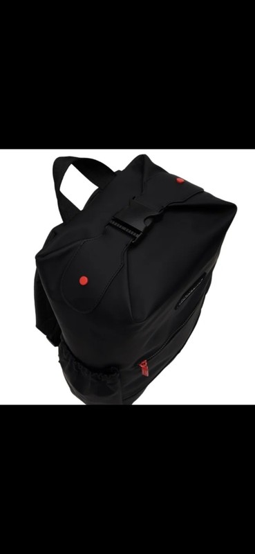 Large Hunter Black Weatherproof Backpack 14" Laptop Compatible Adjustable Straps gallery