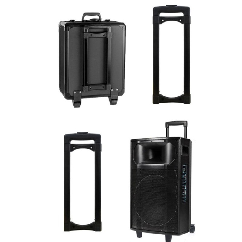 Travel Suitcase Telescopic Handle Pull Drag Rod Load Bearing Easy Installation gallery