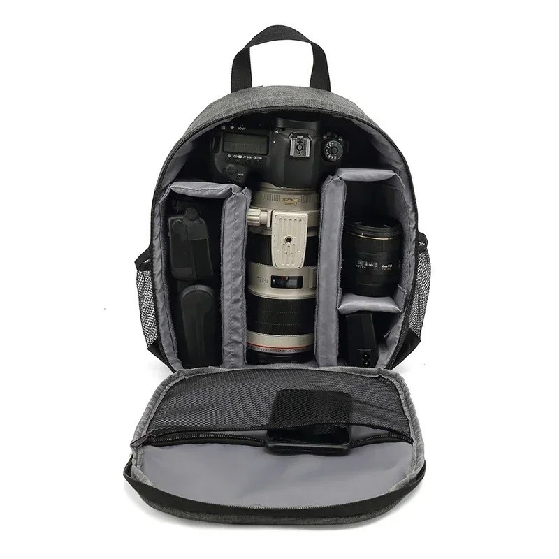 Waterproof Camera Backpack for Canon, Nikon, and Sony DSLR Cameras