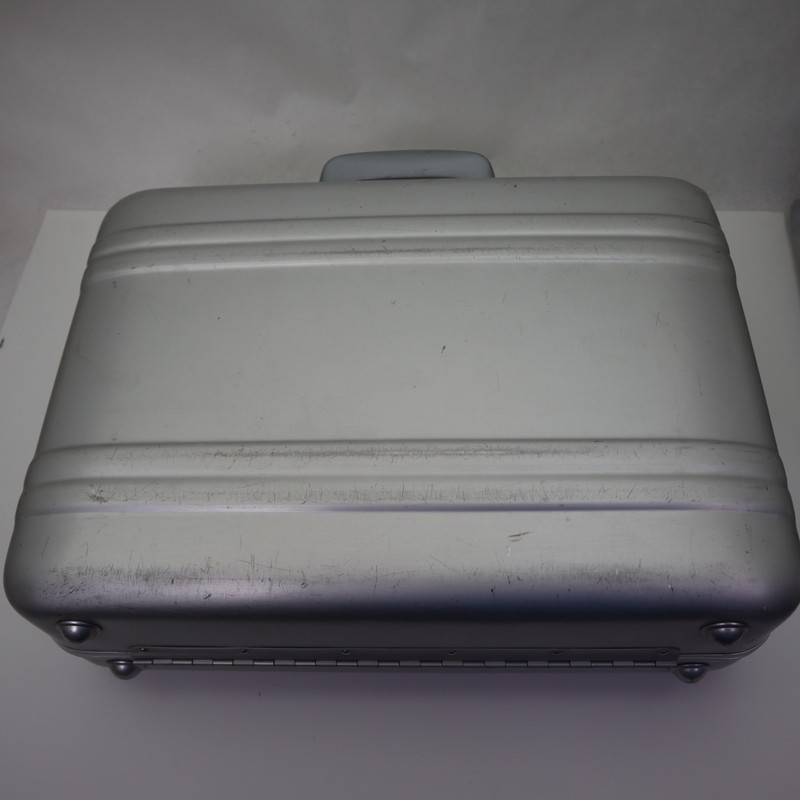 Zero Halliburton Centurion Elite Aluminum Briefcase Carry Case Suitcase 18x13x6 gallery
