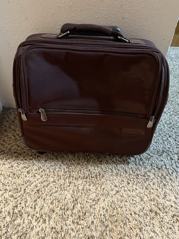 Briggs & Riley Brown Luggage Set Solid Rolling Carry On Suitcase Unisex Adult gallery