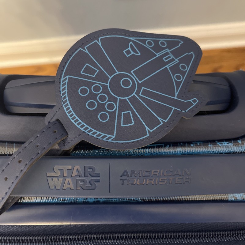 Star Wars Schematic Spinner Wheel Luggage 21” American Tourister Hardside Blue gallery