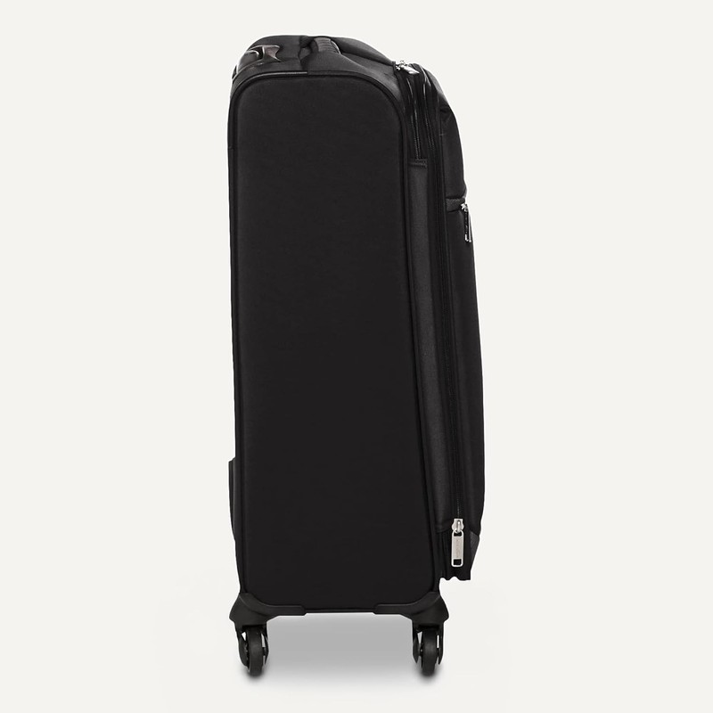28" Large Checked Softside Expandable Suitcase with 360-Degree Multi-Directional gallery